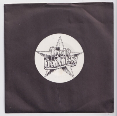(AB308) David James, Absolutely Nothing - 1982 - 7'' vinyl