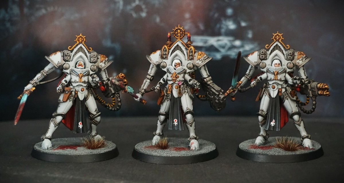 ウォーハンマー PARAGON WARSUITS Paragon Warsuits painted Warhammer 40k Adepta Sororitas