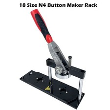 N4 Button Maker Rack DIY Badge Button Maker Machine for 18 Sizes of Molds