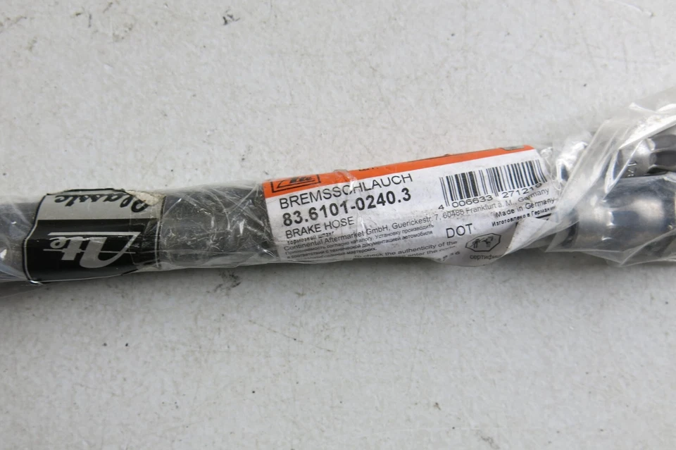 Mangueira hidráulica de freio traseira Porsche 911 912 356 ATE 330202 - Imagem 2 de 2