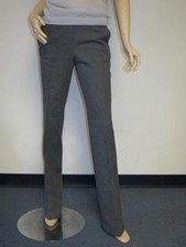 Love Moschino Mid waist wide slip pocket pants slim fit Gray Grey zipper trouser