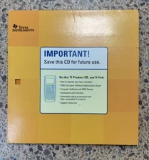 Texas Instruments TI Graphing Product CD v1.4 PC CD-ROM