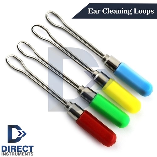 Ear Cleaning Tools Ear Wax Remover Billeau Loops Ear Pick Curettes Cleaner Kit - Picture 7 of 14