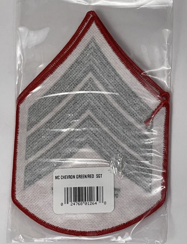 USMC ALISTADO SGT JUEGO DE RANGO COSIDO BORDADO INVIERNO VESTIDO DE SERVICIO ALFA CAQUIS - Imagen 9 de 12