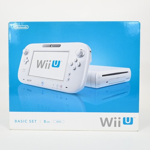 Consola Nintendo Wii U Blanca Premium Set WUP-101 WUP-001 Japón Probado en Caja - Imagen 2 de 14