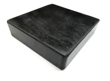 Rubber Bench Block 4 x 4 Jewelry Making Dapping Forming Hammering Base for Steel