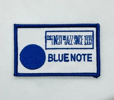 Blue Note Records Patch - Jazz record label - Miles Davis Lee Morgan Stan Getz