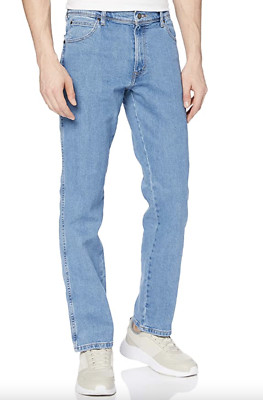 Wrangler Jeans Herren Texas Stretch Straight 'Light Stone' FACTORY SECONDS WA35