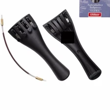 Wittner  Violin Tailpiece for 4/4 with  Fine Tuners Ultra Composite