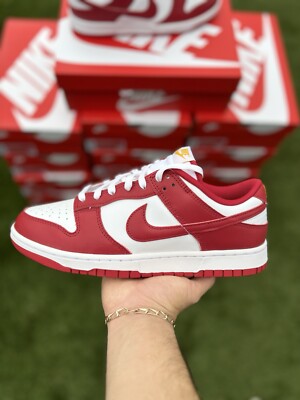 Size 8 - Nike Dunk Low Gym Red