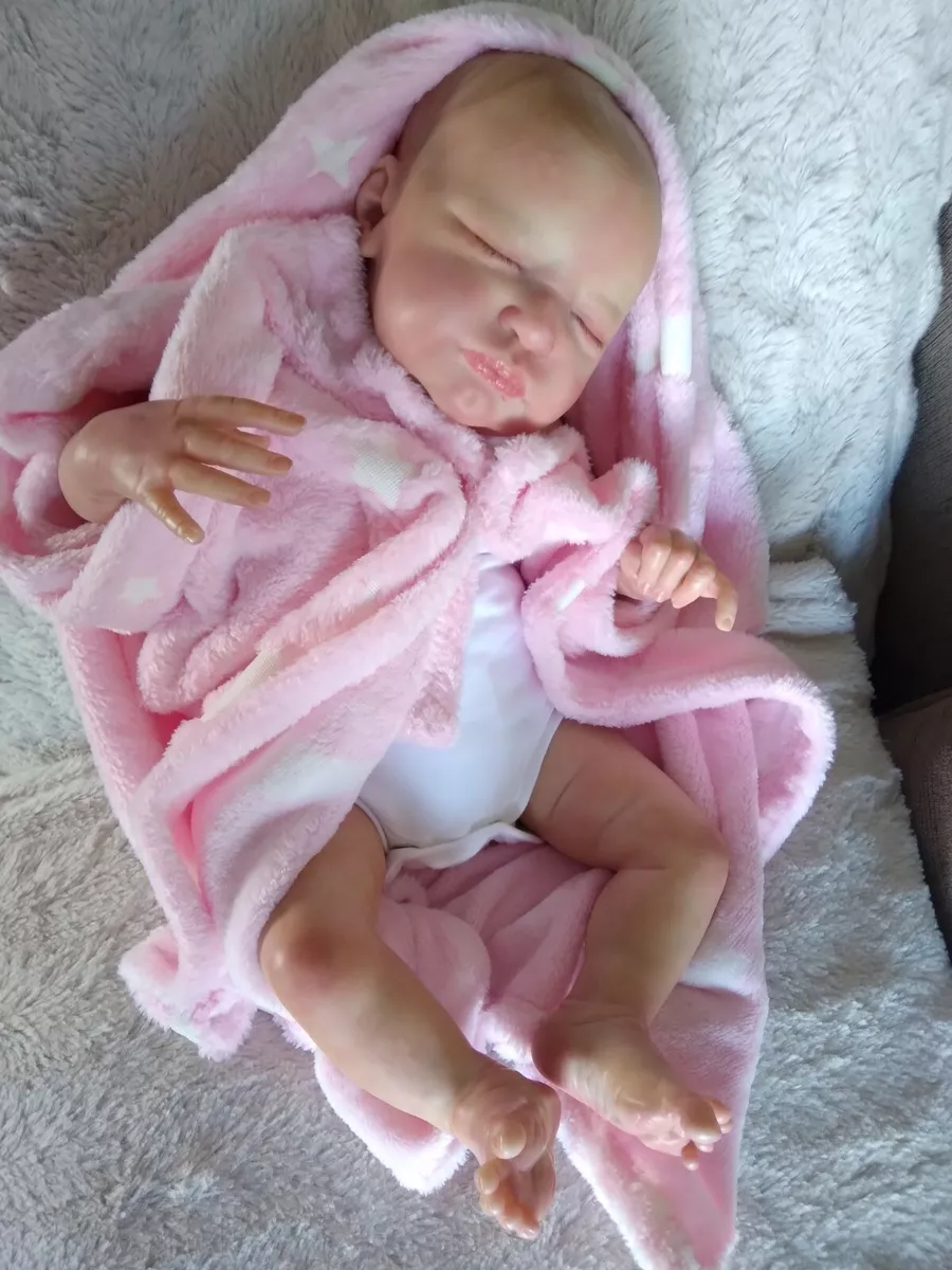 Beautiful Rare SOLE Reborn Baby Girl Hand Painted SERENITY by