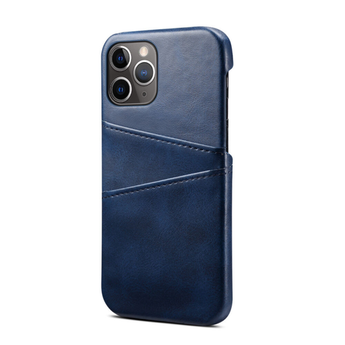 Custodia posteriore porta carte in pelle per iPhone 16 15 14 13 12 11 Pro Max 7 8+ XS XR - Foto 6 di 31