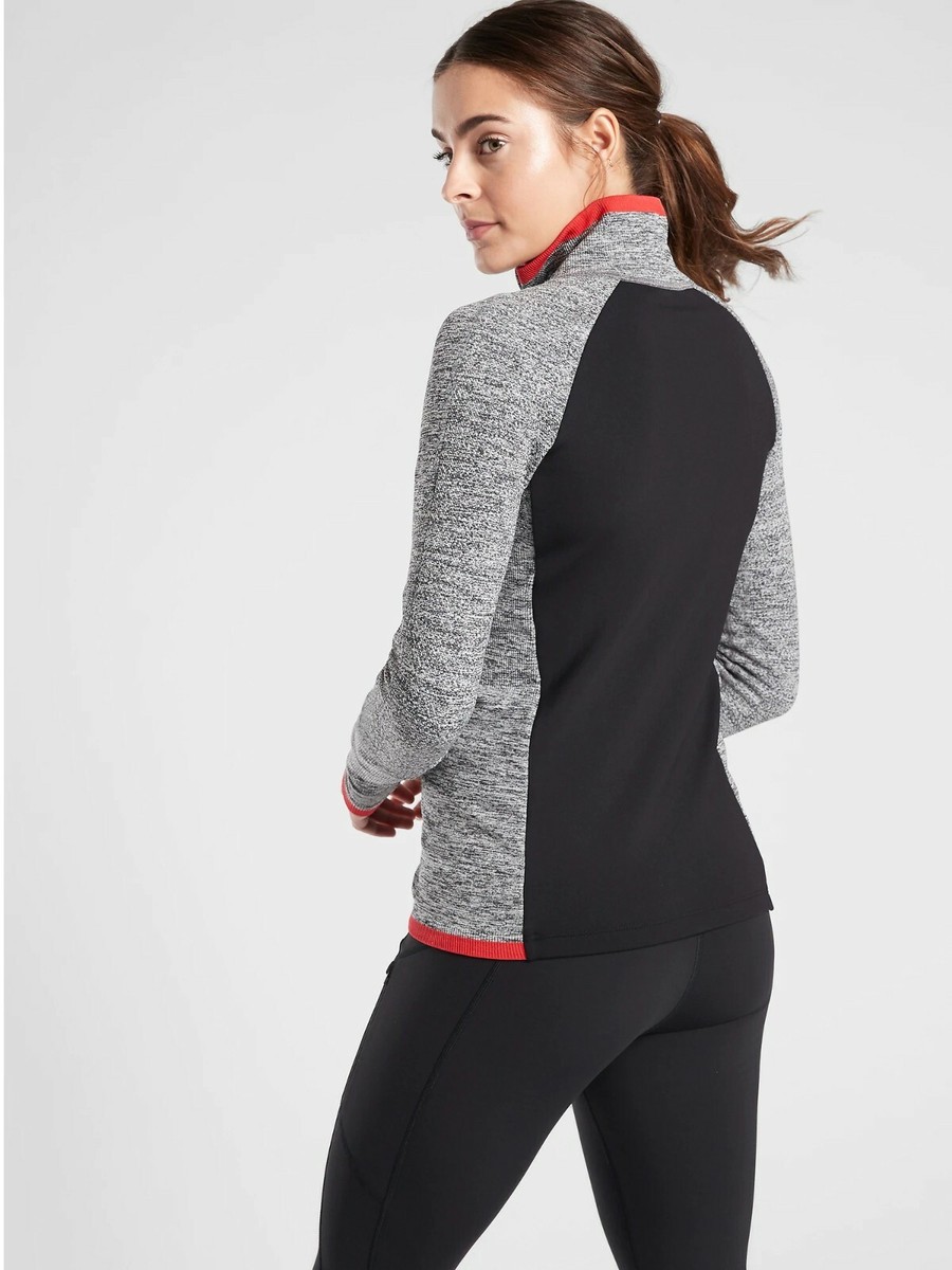 Giacca Ibrida Athleta Andes – Taglia M, Grigio Scuro/blue Navy, Donna, Athleisure Full Zip - Foto 4