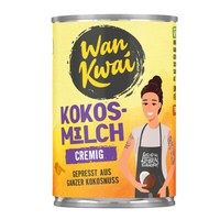 Wan Kwai Kokosmilch Besonders Cremig Aus GepreßTem Kokosfleisch 400Ml