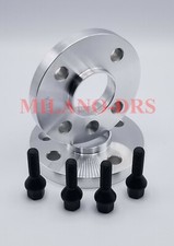 2 DISTANZIALI RUOTA 16mm FIAT PUNTO (TYPE 199) + BULLONI BLACK