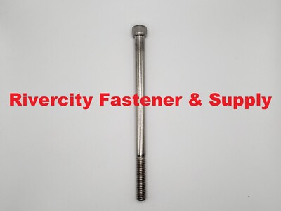(2) 3/8-16x6 Socket Allen Head Cap Screw Stainless Steel 3/8x16x6   3/8x16x6 