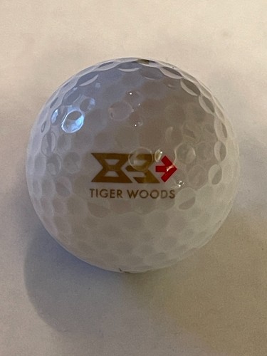 1 Tiger Woods - Nike Gold Swoosh Golf Ball - 2000 - Picture 2 of 4
