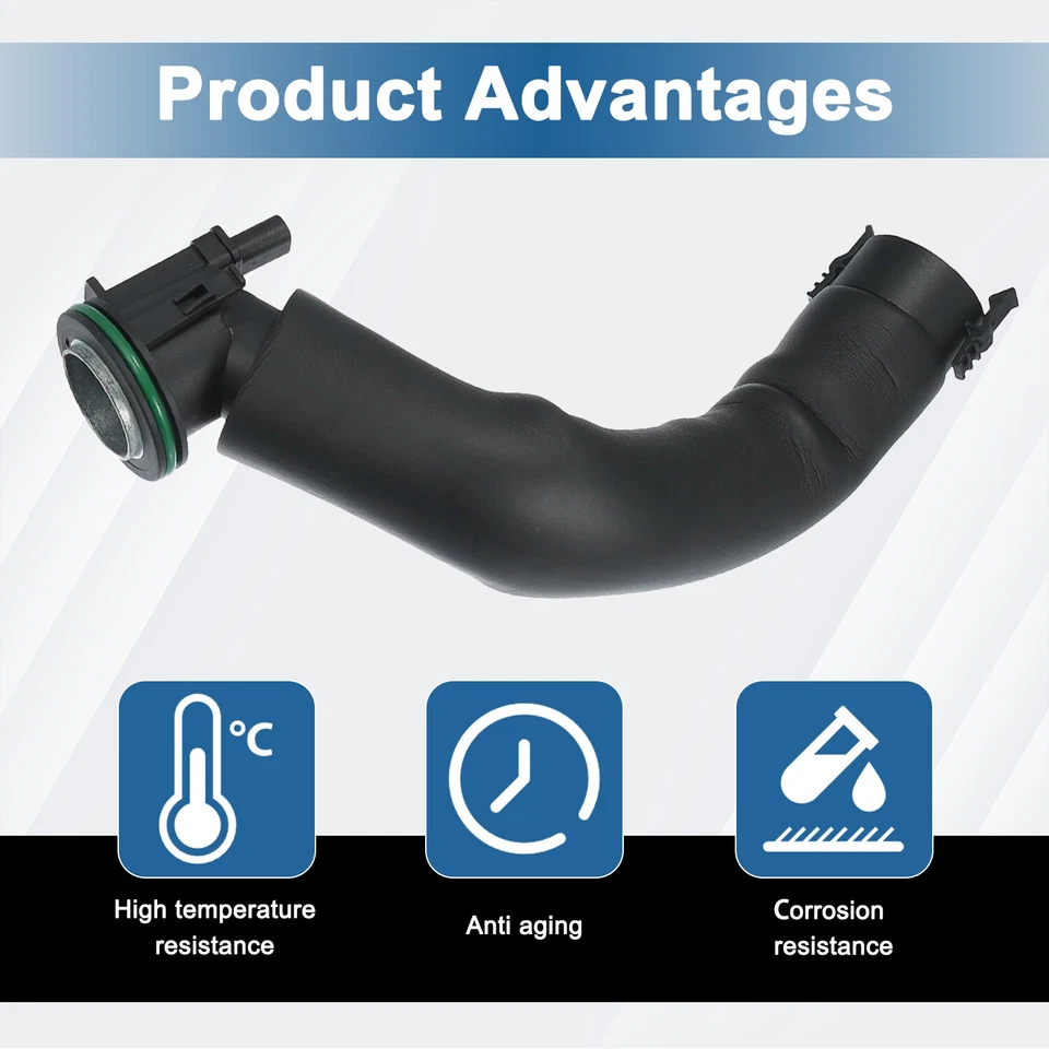 Manguera de tubo de ventilación del motor para BMW X1 X5 X3 328i 2013-2016 3,0 L 2,0 L 11127588417 Foto 2 de 4