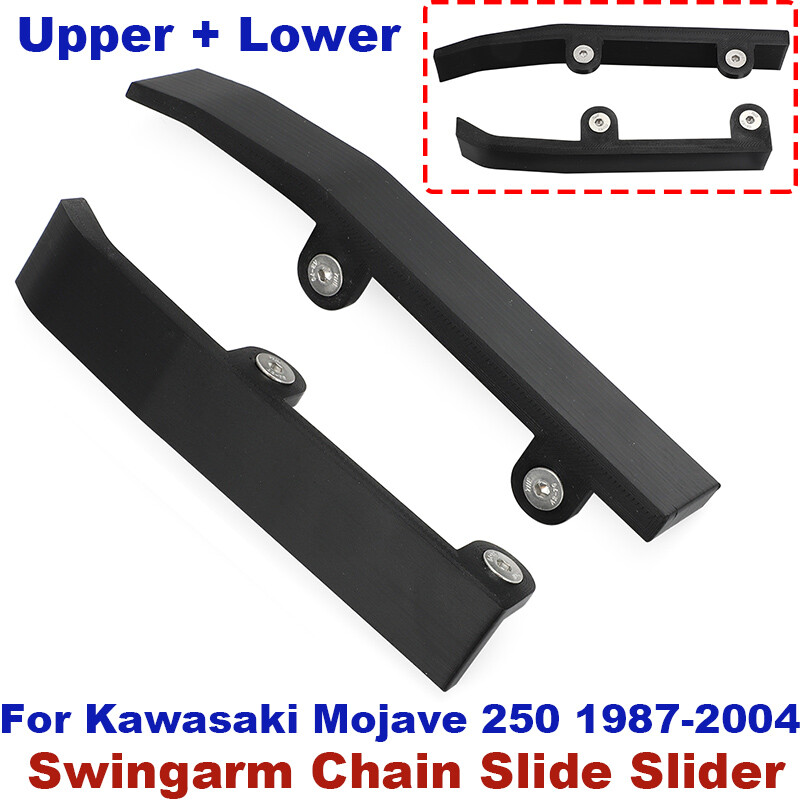 ●mayu2● For Kawasaki Mojave 250 Swingarm Chain Slide Slider Guide