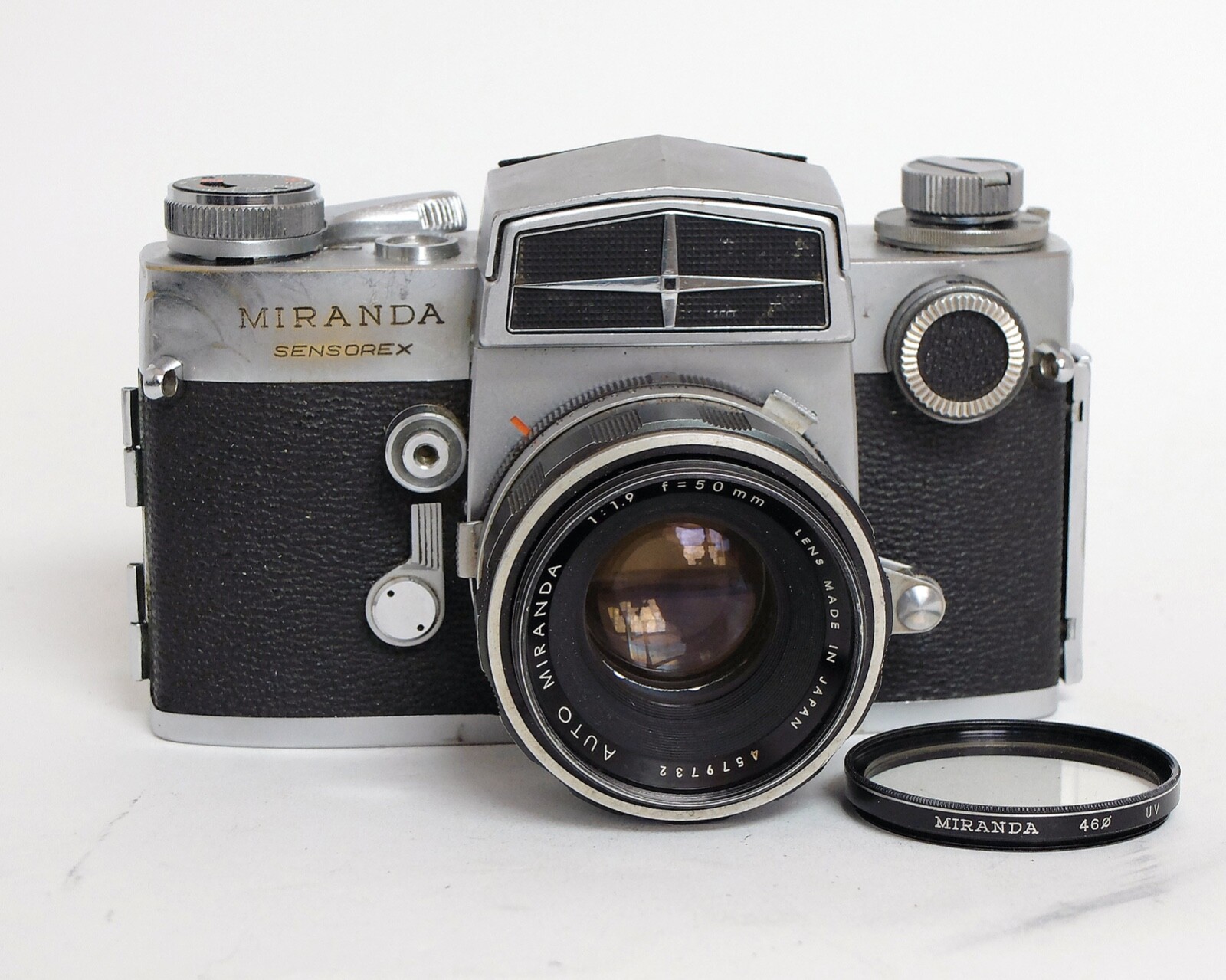 Miranda Sensorex Body Auto Miranda 50mm 11.9 Lens 35mm SLR Film Camera