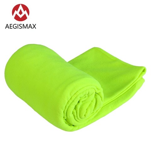 AEGISMAX Fleece Sleeping Bags Liner Envelope Ultra-thin Portable Outdoor Camping - Picture 2 of 9