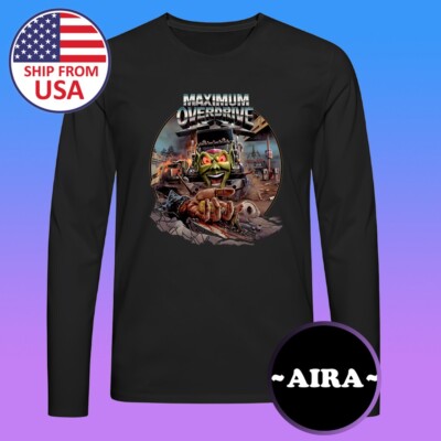 Maximum Overdrive Horror Movie Stephen King Men's Black Size S-2XL