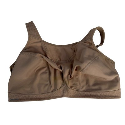 Glamorise Sport 42DD No-Bounce Camisole Sport Bra 1066 Wire Free Full Coverage