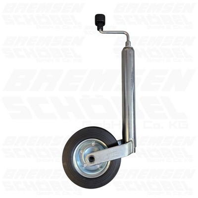 ORIGINAL AL-KO Stützrad Ø 48 mm Rohr 200x50 Stahlfelge max. 150KG Stützlast