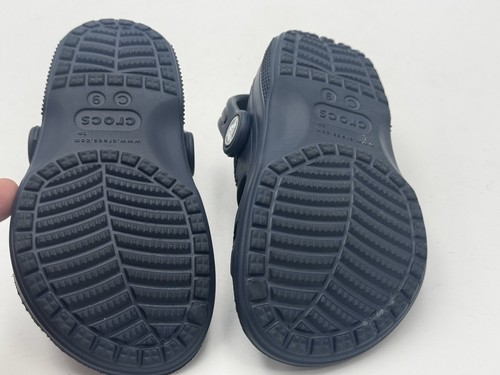Crocs Toddler Open Toe Strappy Sandals Navy Blue C9 - Picture 5 of 10