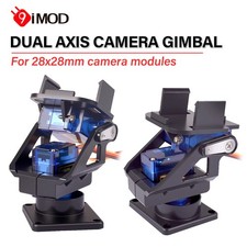 Mini Kameraplattform 20g FPV Gimbal Dual Axis-Servo Gimbal für 28 x 28mm Kamera