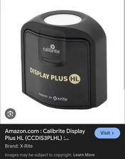 Calibrite X-Rite Display Plus HL Colorimeter Windows And Mac