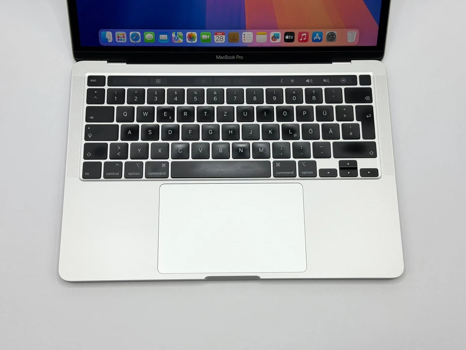 Apple MacBook Pro Retina TouchBar 13,3“ i5 2,0 Ghz 512 GB SSD 16 GB 2020 SILBER - Bild 3 von 4