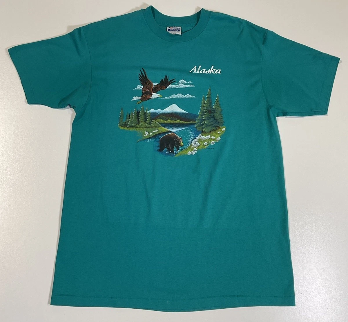 Vintage Alaska T Shirt In Men