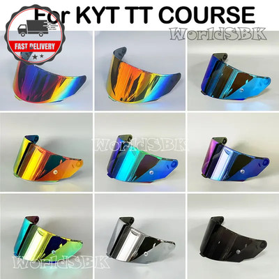 KYT TT COURSE Motorcycle Helmet Visor Lens Full Face Helmet Casco Moto Accessori