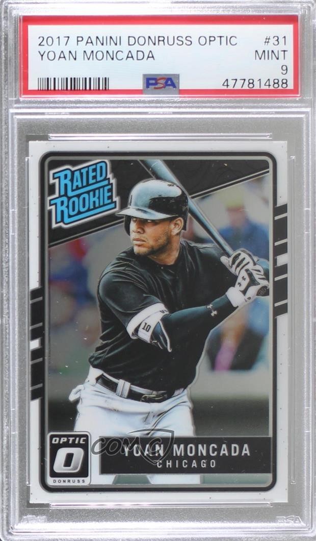 2017 Panini PANINI DONRUSS OPTIC #31 Yoan Moncada front