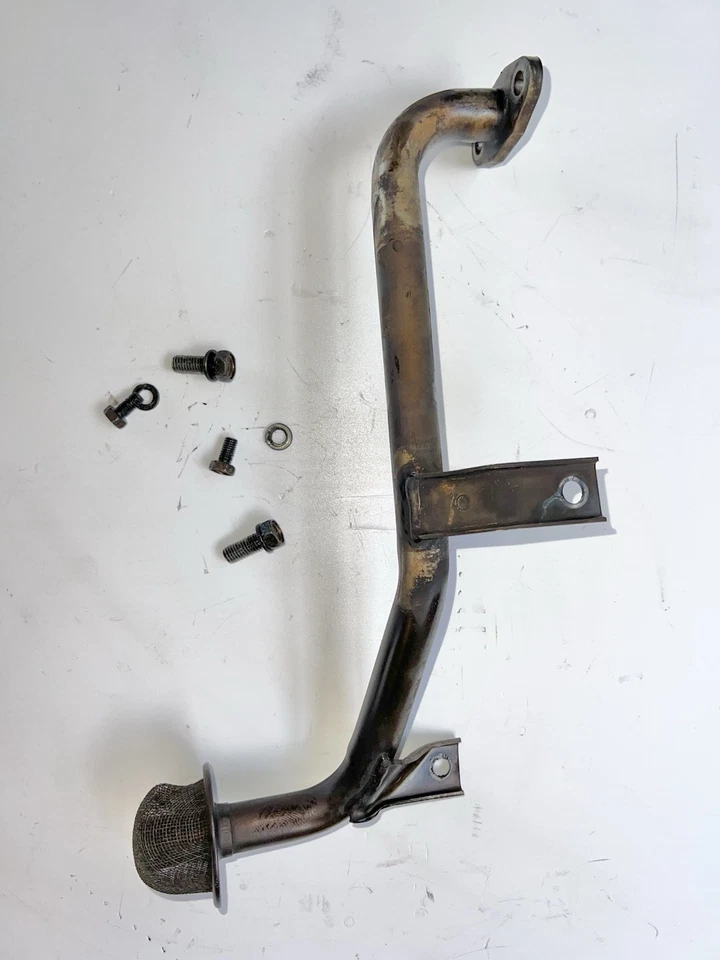 1984 - 1989 Nissan 300ZX Z31 VG30E Oil Pickup Tube OEM - Image 2 of 4