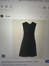 Jcrew Black Dress Medium Long Dress  final sale