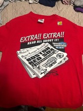 Vintage 2004 Boston Red Sox World Series Champions Extra Extra Graphic T-Shirt