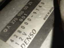 4280009140 MOTOR STARTET / 6430960 F&Uuml;R MERCEDES-BENZ CLASE CLA W117 CLA 200 CD