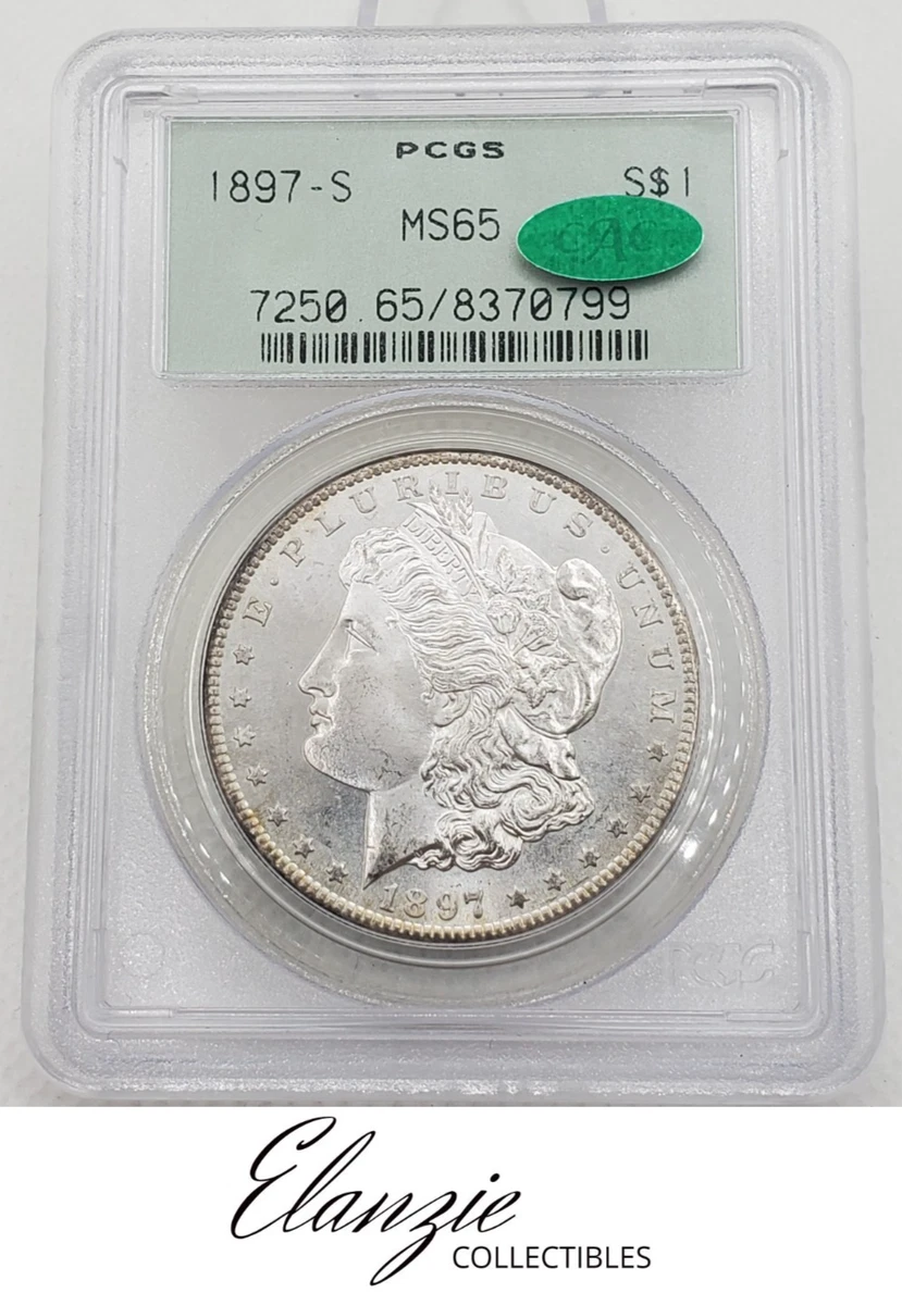 1897 Year Grade MS 65 Morgan Dollars (1878-1921) for sale | eBay