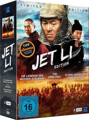 Jet Li Edition - Legende d. Weißen Schlange, The Warlords, Flying Swords DVD