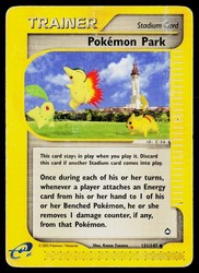 Pokemon Park 131/147 Aquapolis