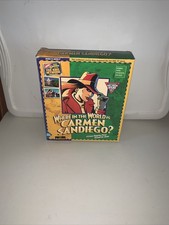 Where in the World is Carmen Sandiego - Original Broderbund MS DOS Or Windows