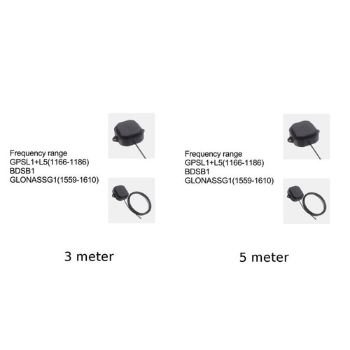 Compact Vehicle mounted GPS Beidou Antenna with L1+L5 Dual Mode Functionality - Bild 12 von 22