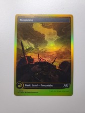 MTG Magic FOIL Mountain 510 Aetherdrift NM