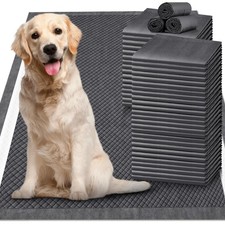 Gimars XL 28"x34" 6-Layer Ultra Abolsorbent Pee Pads for Dogs, Leak-Proof Car...
