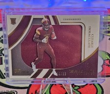 2022 Panini Immaculate Brian Robinson Jr. Clearly Jersey Relic #/99