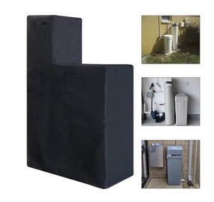 Water Softener Cover + Zipper 64x40x16in Silver Plated Oxford Cloth Weatherproof