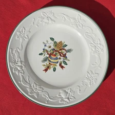 Mikasa Holiday Season Bread & Butter Plate 6.5" (DB901/403) ~ Set of 4