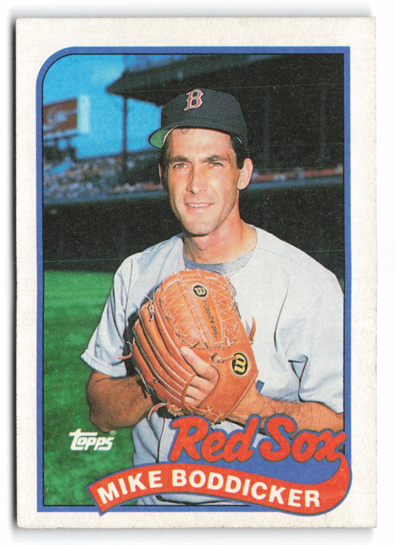 1989 Topps #71 Mike Boddicker Boston Red Sox